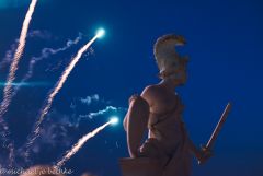 abendliches Feuerwerk