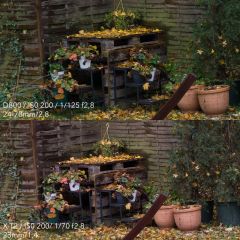 Vergleich Nikon D800 - Fuji XT2 bei 35mm (KB) und f 2,8