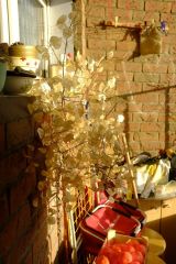 Licht und Silberblatt