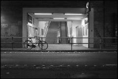 Warten auf den Radler ...