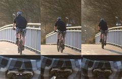 AF Tracking X T1 Radfahrer