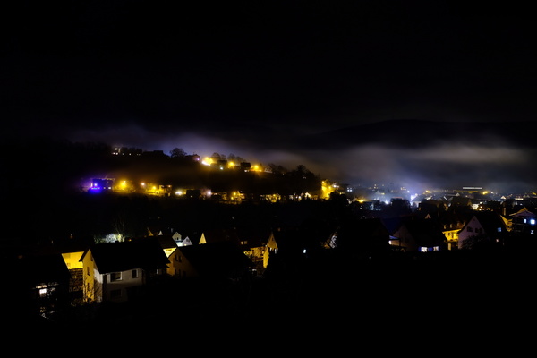 Nebel bei Nacht