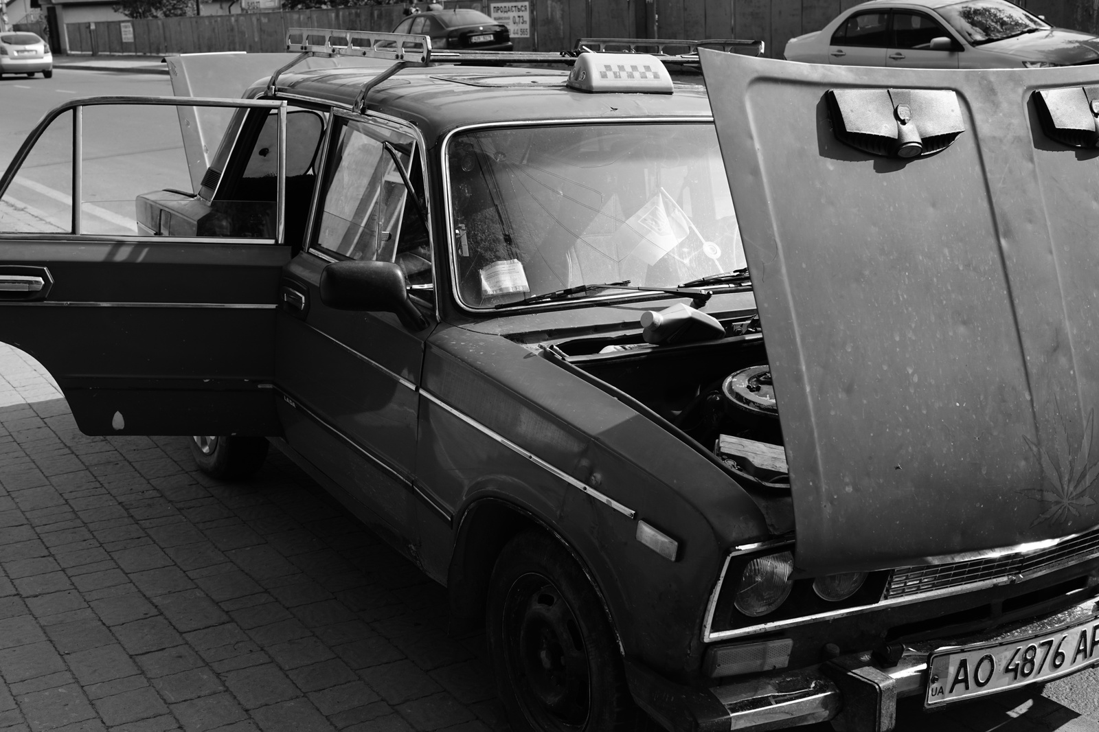 Ukrainisches Hanftaxi