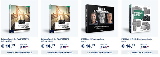 Fuji-Bücher bei Franzis – bis zu 70% reduziert