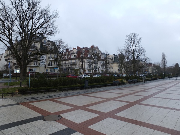 Die Promenade von Swinemünde!