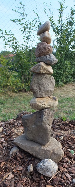 Ein Steinmännchen oder ein Steinfräulein ....
