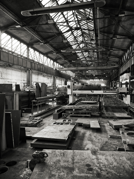 Kesselschmiede II - Blechzuschnitt