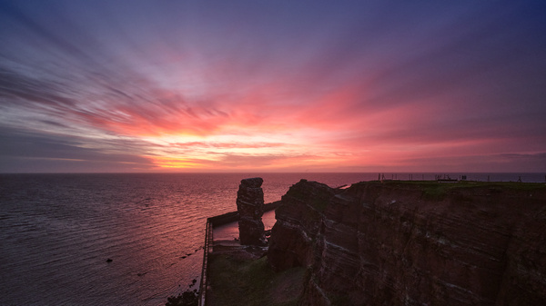 Wahrzeichen im letzten Tageslicht
